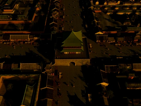 Ancient City Xian 3D 모델