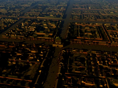 Ancient City Xian 3D Model