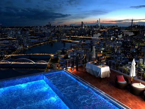 Urban architecture 3D Model