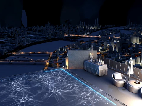 Urban architecture 3D Model