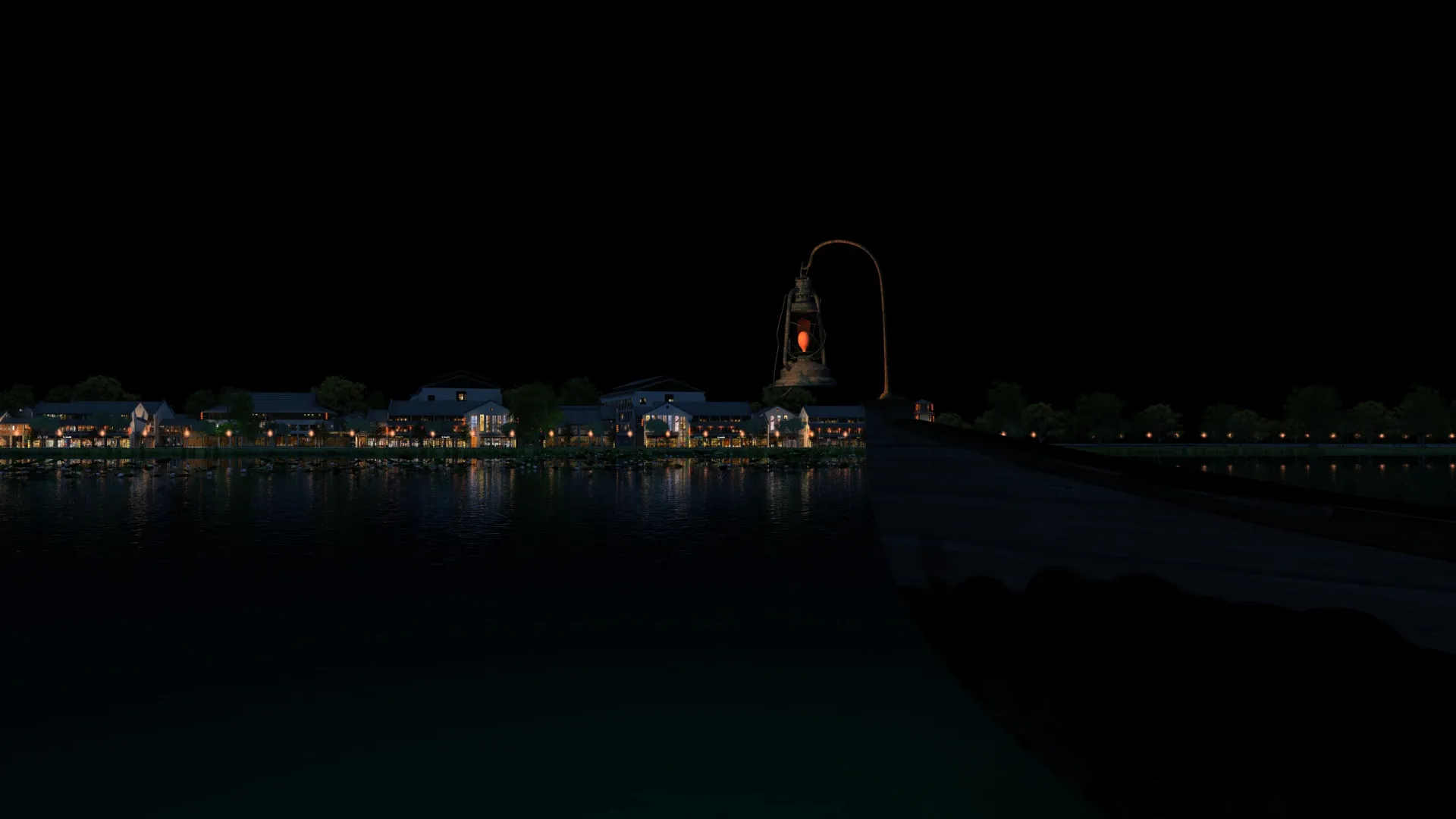 Lake surface 3D Model .c4d .max .obj .3ds .fbx .stl .blend 