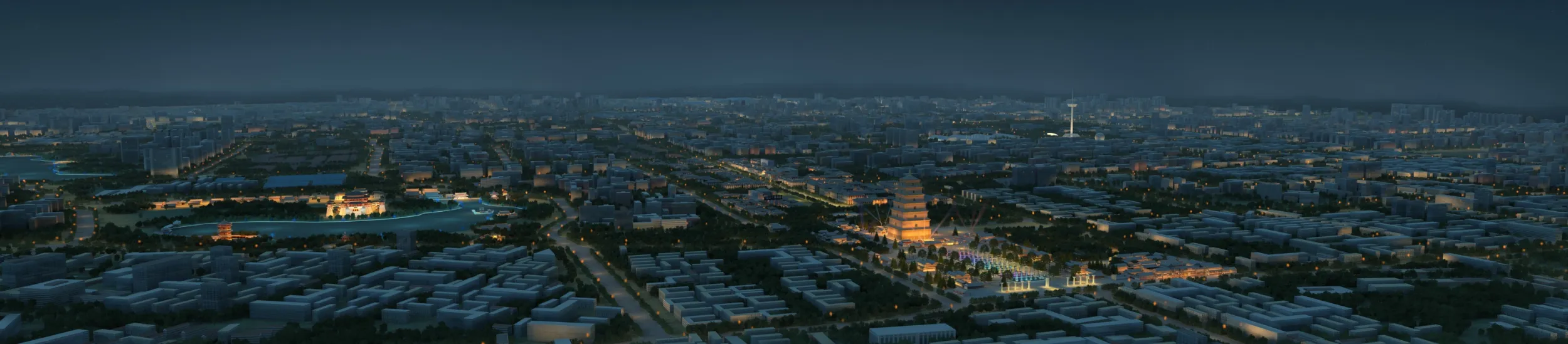 Urban architecture 3D Model .c4d .max .obj .3ds .fbx .stl .blend