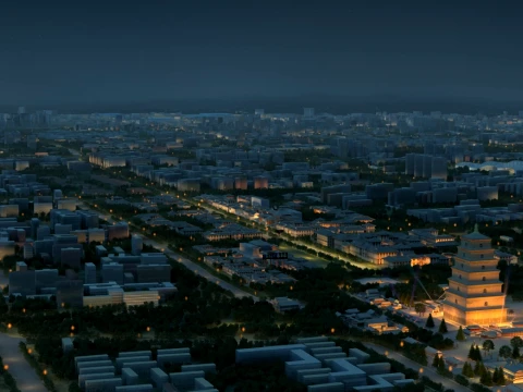 Urban architecture 3D Model