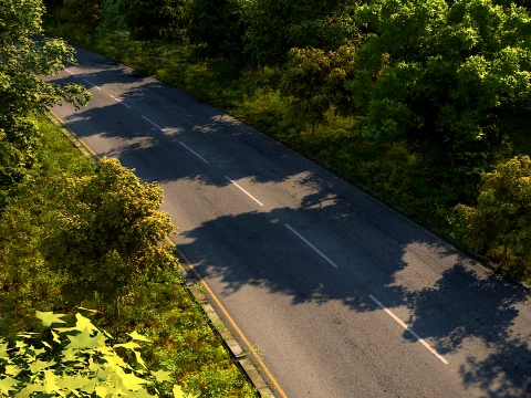 Road 3D 모델