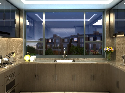 Kitchen 3D 모델