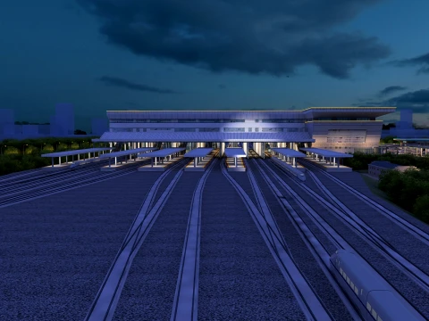 Station 3D Model