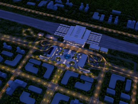 Station 3D Model