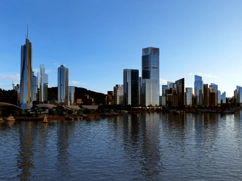 Urban architecture 3D 모델