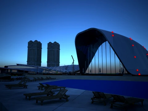 Riverside 3D Model