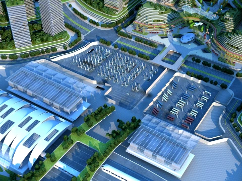 Station 3D Model