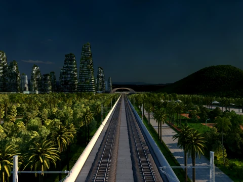 Station 3D 모델
