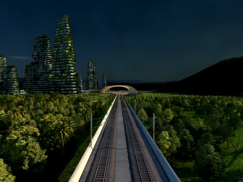 Station 3D Model