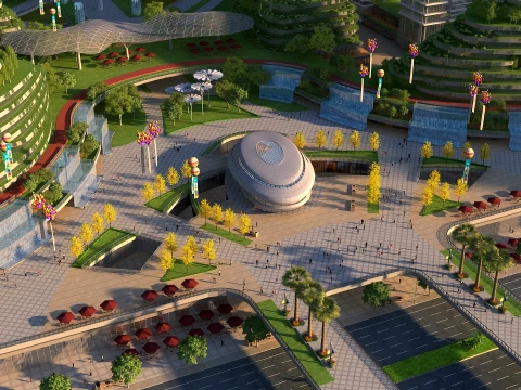 Station 3D Model