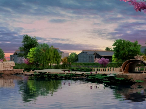 Riverside 3D 모델