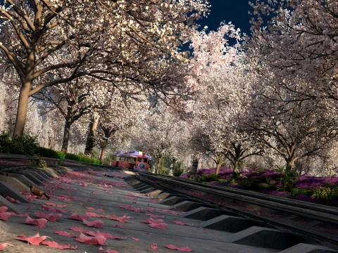 Park 3D 모델