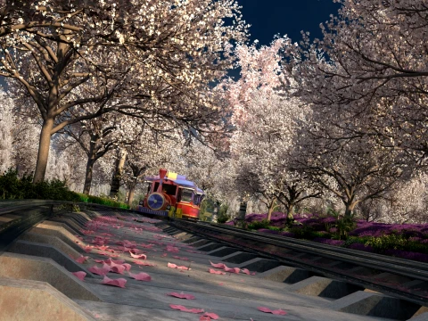Park 3D Model