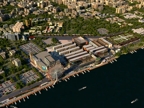 Urban architecture 3D 모델