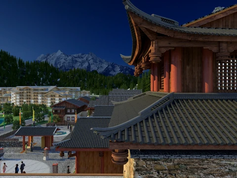 Ancient architecture 3D 모델