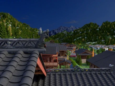 Ancient architecture 3D 모델