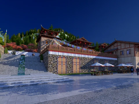 Ancient architecture 3D 모델