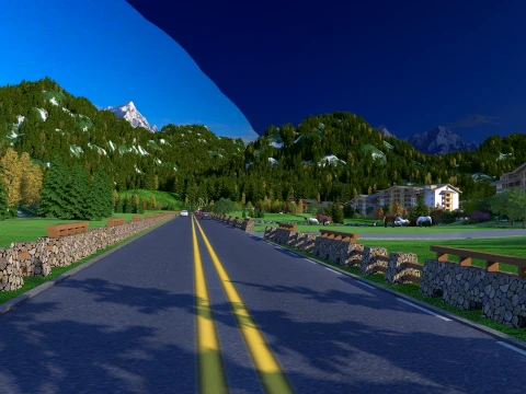 Horse ranch 3D Model