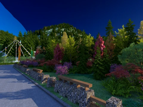 Park 3D Model