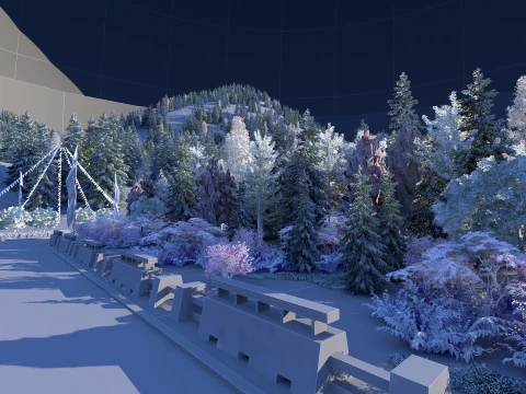Park 3D Model