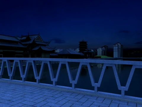 Ancient architecture 3D 모델