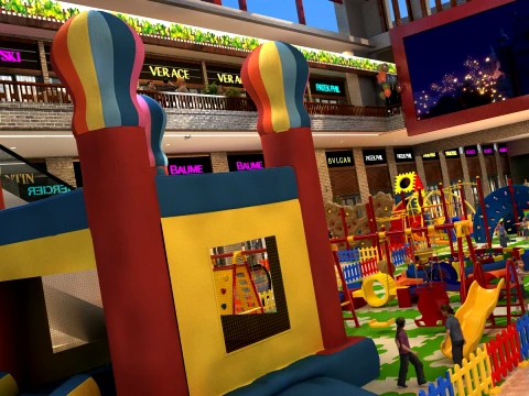 Commercial street 3D Model