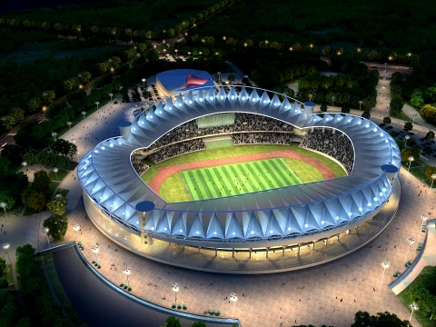 Gymnasium 3D 모델