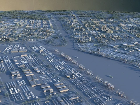 Port Modello 3D