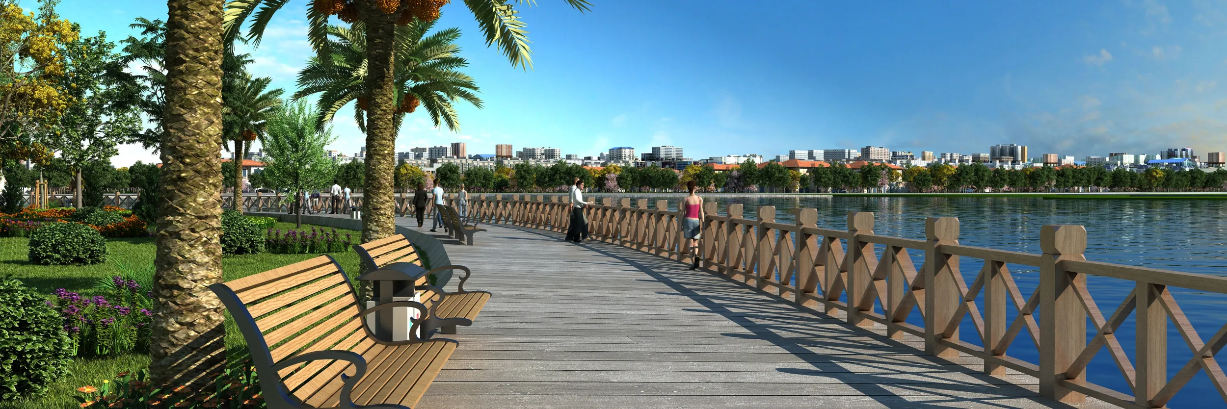 Park Model 3D .c4d .max .obj .3ds .fbx .stl .blend 