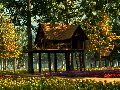 Park 3D 모델