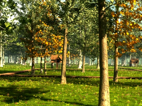 Park 3D 모델