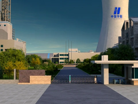 Factory 3D Model