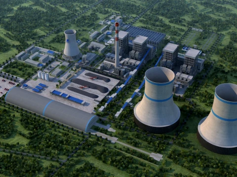 Factory 3D Model