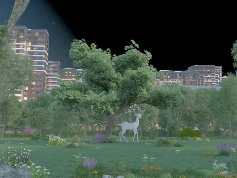 Urban architecture 3D Model