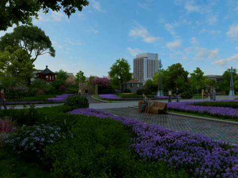 Park Modello 3D