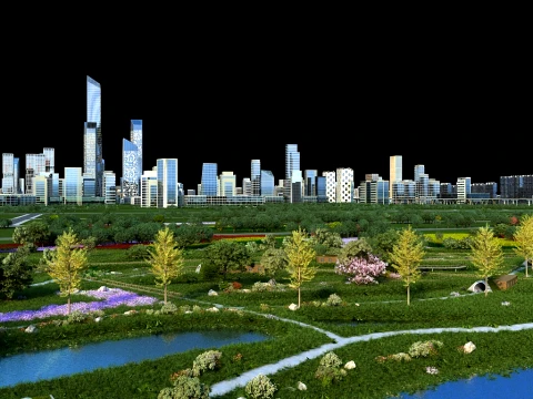 Urban architecture 3D Model
