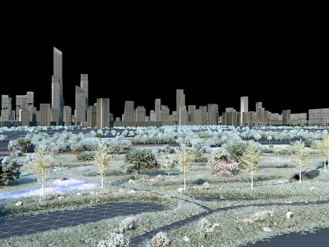 Urban architecture 3D Model