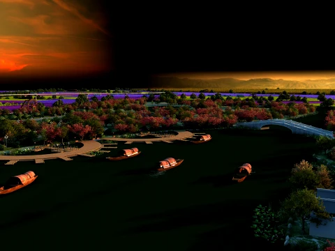 Park 3D Model