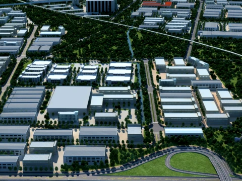 Urban architecture 3D Model