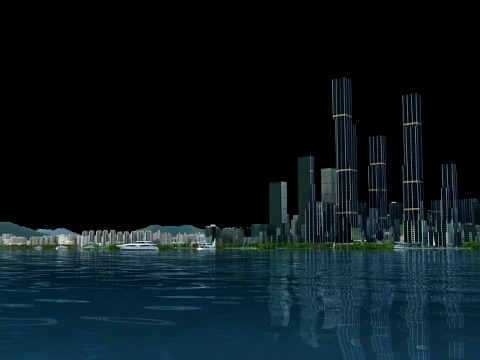 Urban architecture 3D Model