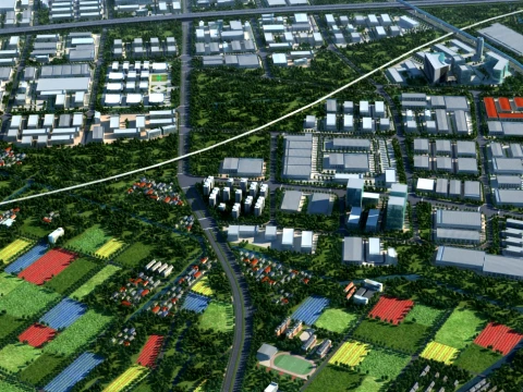 Urban architecture 3D Model