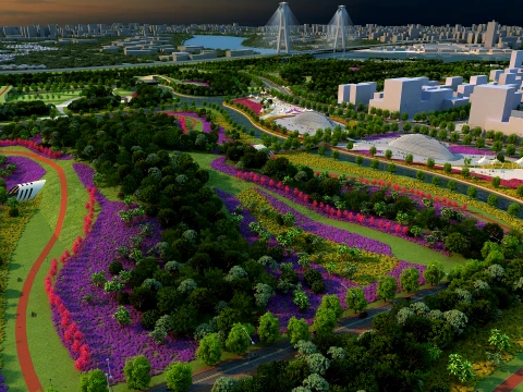 Park 3D Модель