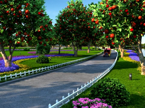 Park Modèle 3D