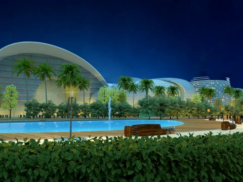 Urban architecture 3D Model