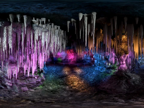 Karst cave 3D Model