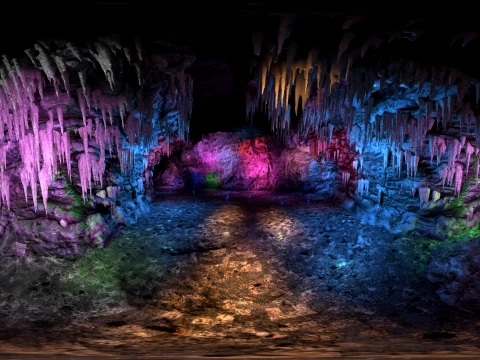 Karst cave 3D Model