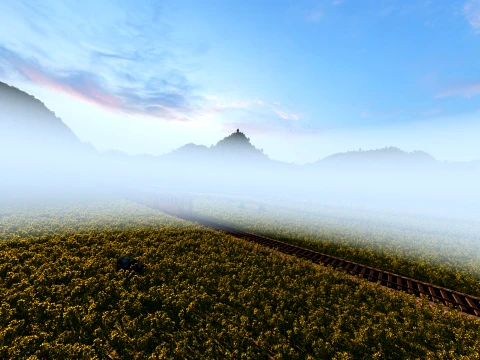 Countryside 3D Model